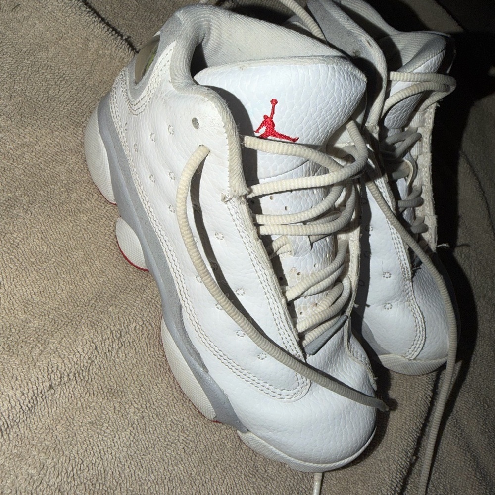 Jordan Kids Sneakers White and Red